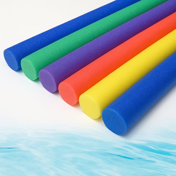 Frites piscine mousse multicolore