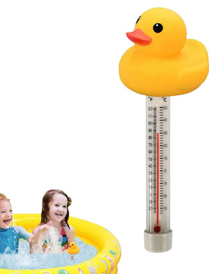 Thermomètre flottant piscine canard – lecture facile – AquaZenn