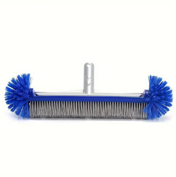 Brosse de Paroi Piscine – Poils Souples & Largeur 45 cm – Fixation Manche Standard