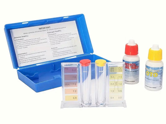 Kit testeur goutte à goutte pH / chlore – AquaZenn