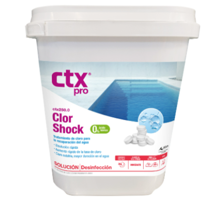 CTX-250 ClorShock – Chlore Choc Pastilles 30 g