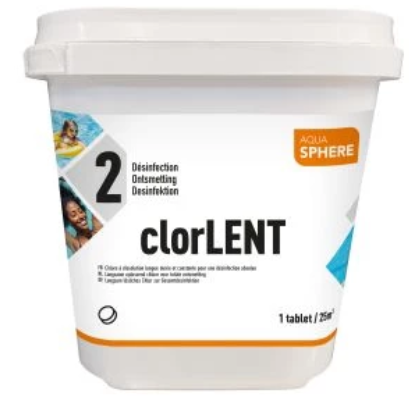 Chlore Lent Galets 250 g – Seau 5 kg