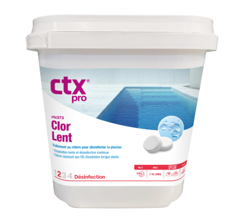 CTX-373 ClorLent – Chlore Lent Galets 250 g
