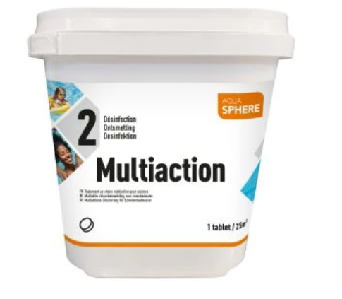 Chlore Multi-Actions Galets 250 g – Seau 5 kg