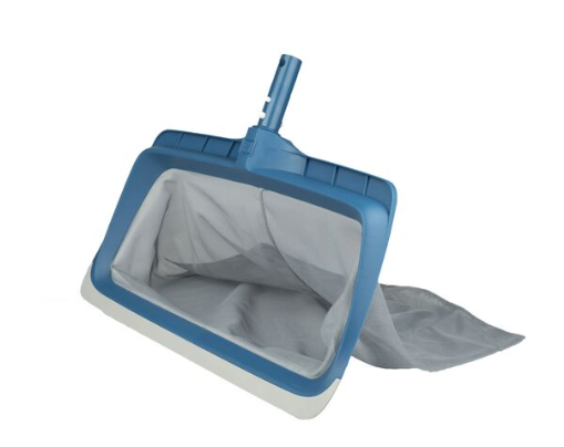 Épuisette de fond piscine